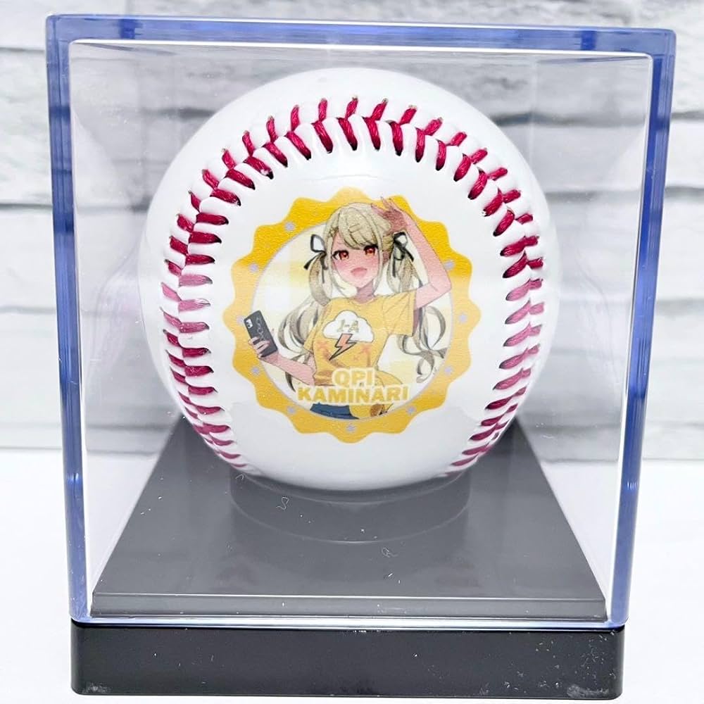 Amazon.co.jp: ぶいすぽ 神成きゅぴ 野球ボール 文化体育祭 : ホビー